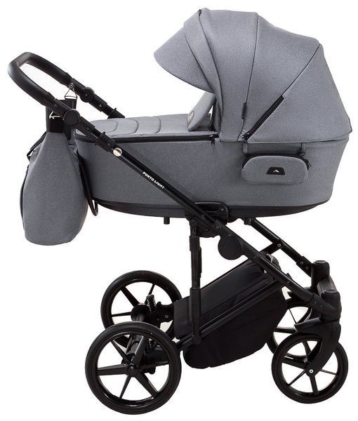 Коляска 2 в 1 Adamex Porto Light Tip TK-60 темно-серый 625703 фото