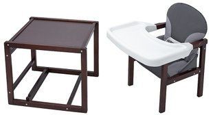 Стульчик-трансформер Babyroom Пони-220 тонированный графит / серый 1000626011 фото