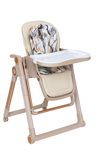 Стілець для годування Adbor Glamour 3 в 1 beige AGB2 фото
