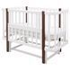Ліжко Babyroom Місяць LU-2 маятник білий / венге 681890 фото 1