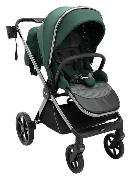 Коляска 2 в 1 Bair Pixel PL-04 зелёный 681854 фото