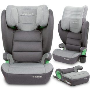 Дитяче автокрісло Kidwell Weston I-Size ISOFIX 100-150см (15-36кг) dark grey KWDG фото