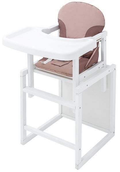 Стульчик-трансформер Babyroom Пони-240 белый капучино / шоколад 1000625750 фото
