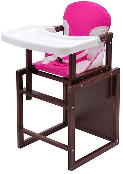 Стульчик-трансформер Babyroom Пони-220 тонированный розовый / белый 1000626191 фото