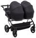 Коляска 2 в 1 для двойни Adamex Leo Duo Tip TK-53 черный 681139 фото 5