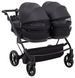 Коляска 2 в 1 для двойни Adamex Leo Duo Tip TK-53 черный 681139 фото 6