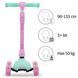 Самокат Kidwell Jax mint/pink KJMP фото 4