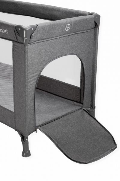 Ліжко-манеж дитяче VELANO Flexi, grey 58593 фото