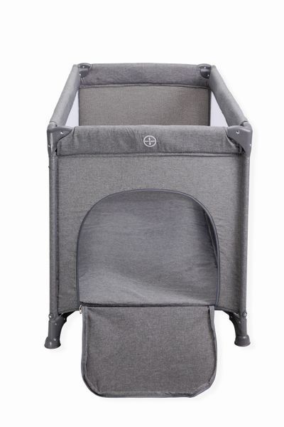 Ліжко-манеж дитяче VELANO Flexi, grey 58593 фото