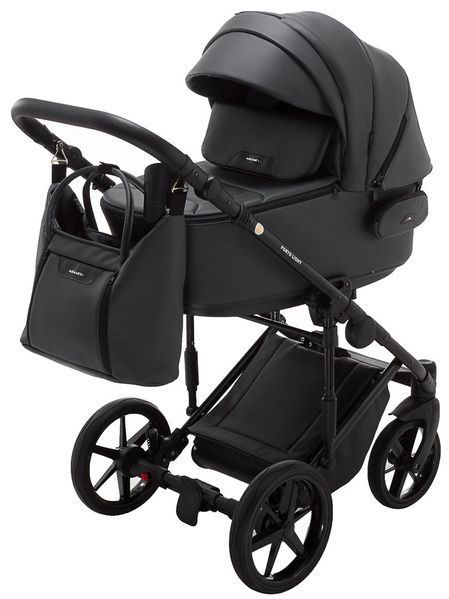 Коляска 2 в 1 графит Adamex Porto Light ECO SA-5 625716 фото