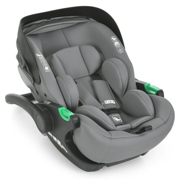 Автокресло детское El Camino i-FIX+ ME 1110 Simply Gray 332768 фото