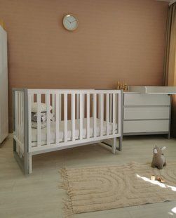 Дитяче ліжечко Lux-12 від Angelo. без шухляди 90987 фото