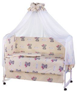 Детская постель Qvatro Gold RG-08 желтый (it's a girl) 623042 фото