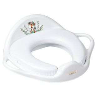 Накладка на унитаз мягкая Tega WILD & FREE Soft toilet trainer LITTLE FOX DZ-020-103-LISEK white (белый) 681308 фото