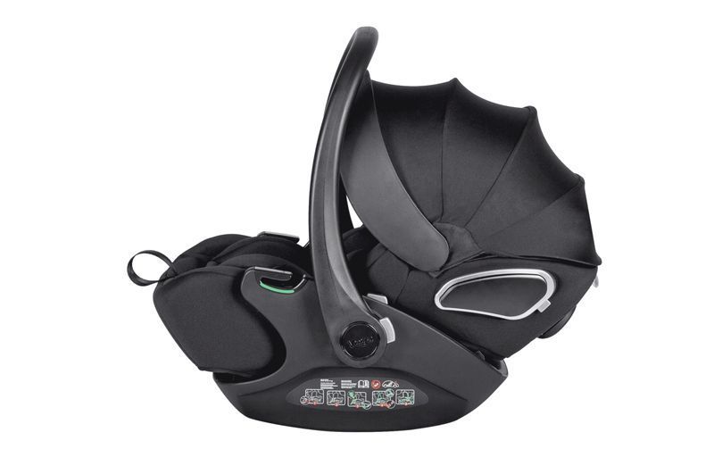 Автокрісло перенесення (бебікокон) CRL-14101 "Vega" Absolute Black i-Size 40-87см CARRELLO Різ0229 фото