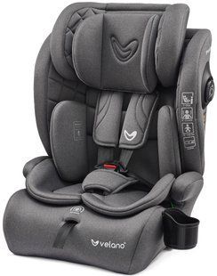 Автокрісло VELANO Flexo i-Size 76&ndash;150 см, ISOFIX + Top Tether/ремінь, grey 48414 фото