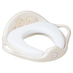 Накладка на унитаз мягкая Tega TEDDY BEAR Soft Toilet trainer MS-020-119 beige (бежевый) 681413 фото