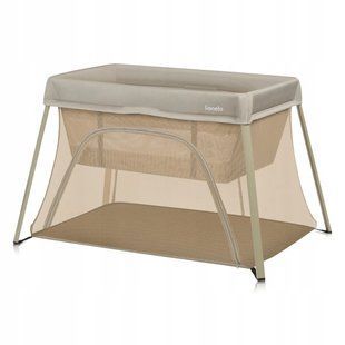 Кроватка-манеж Lionelo ALICE BEIGE OLIVE 110335014 фото