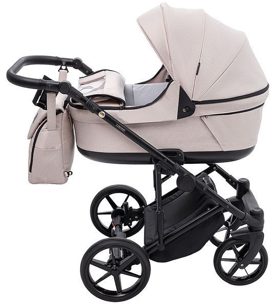 Коляска 2 в 1 Adamex Locco Tip TK-20 бежевый 681064 фото